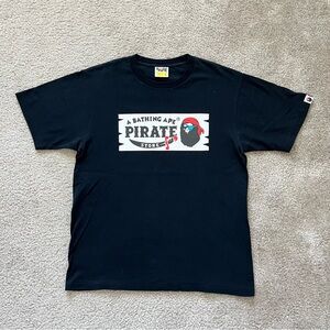 Bape Black Pirate Store Tee
